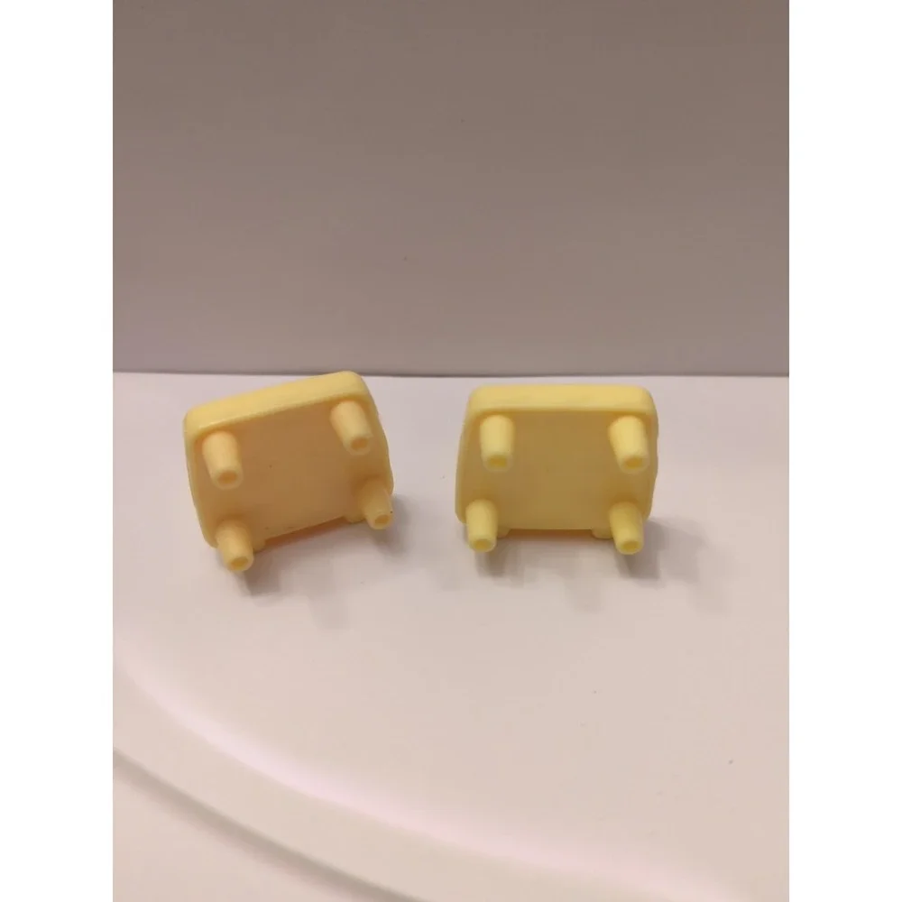 Disney Just Play Replacement furniture  Yellow Chairs, Couch, Pet Bed - Picture 3 of 15